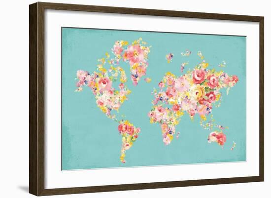 Midsummer World Turquoise-Danhui Nai-Framed Premium Giclee Print