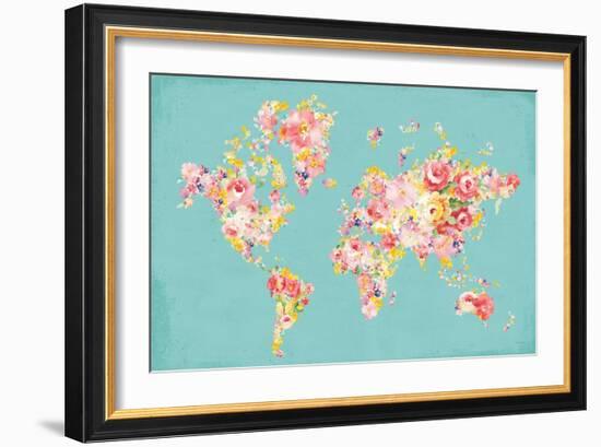 Midsummer World Turquoise-Danhui Nai-Framed Art Print