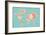 Midsummer World Turquoise-Danhui Nai-Framed Premium Giclee Print