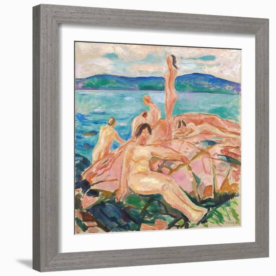 Midsummer-Edvard Munch-Framed Giclee Print