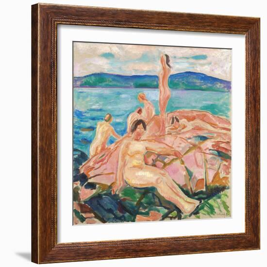 Midsummer-Edvard Munch-Framed Giclee Print