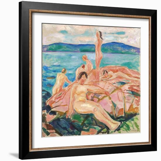 Midsummer-Edvard Munch-Framed Giclee Print