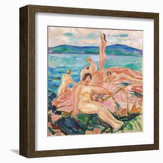 Midsummer-Edvard Munch-Framed Giclee Print