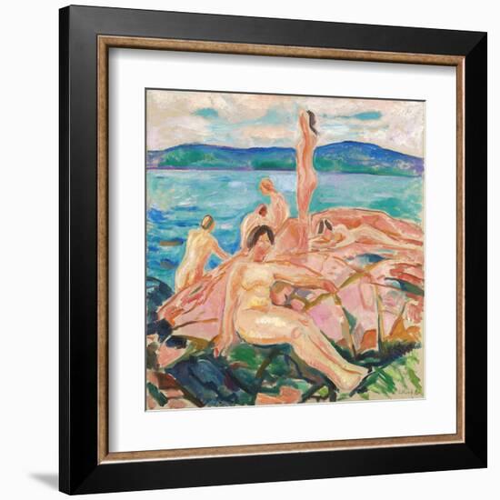 Midsummer-Edvard Munch-Framed Giclee Print