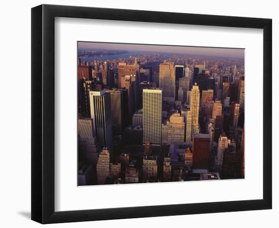 Midtown and Upper Manhattan, NY-Rudi Von Briel-Framed Photographic Print