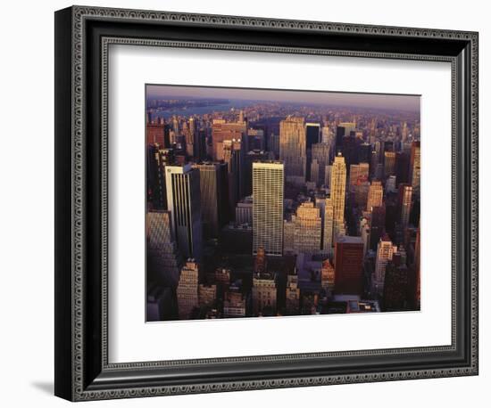 Midtown and Upper Manhattan, NY-Rudi Von Briel-Framed Photographic Print