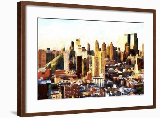 Midtown Architecture-Philippe Hugonnard-Framed Giclee Print