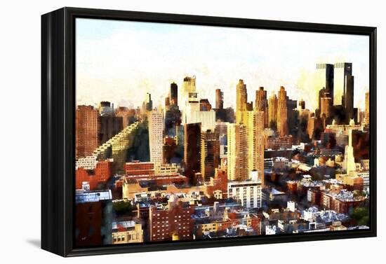 Midtown Architecture-Philippe Hugonnard-Framed Premier Image Canvas