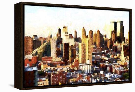 Midtown Architecture-Philippe Hugonnard-Framed Premier Image Canvas