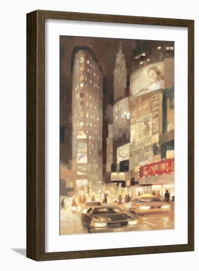 Midtown Glow-Paulo Romero-Framed Art Print