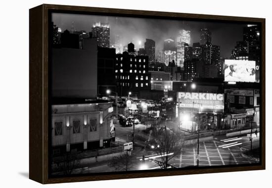 Midtown Haze-Evan Morris Cohen-Framed Premier Image Canvas