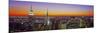 Midtown Manhattan at Sunset, NYC-Richard Berenholtz-Mounted Art Print