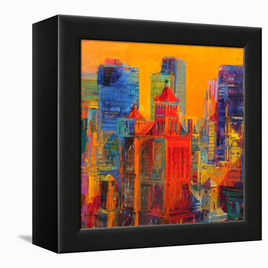 Midtown Manhattan from The Waldorf-Peter Graham-Framed Premier Image Canvas