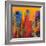 Midtown Manhattan from The Waldorf-Peter Graham-Framed Giclee Print