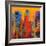 Midtown Manhattan from The Waldorf-Peter Graham-Framed Giclee Print