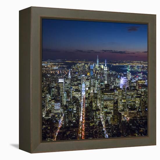 Midtown Manhattan, New York City, New York, USA-Jon Arnold-Framed Premier Image Canvas