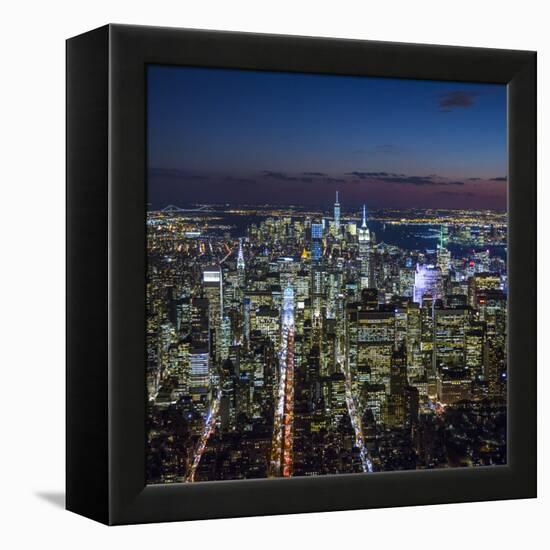 Midtown Manhattan, New York City, New York, USA-Jon Arnold-Framed Premier Image Canvas