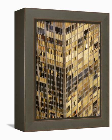 Midtown Manhattan Office Building-David Jay Zimmerman-Framed Premier Image Canvas