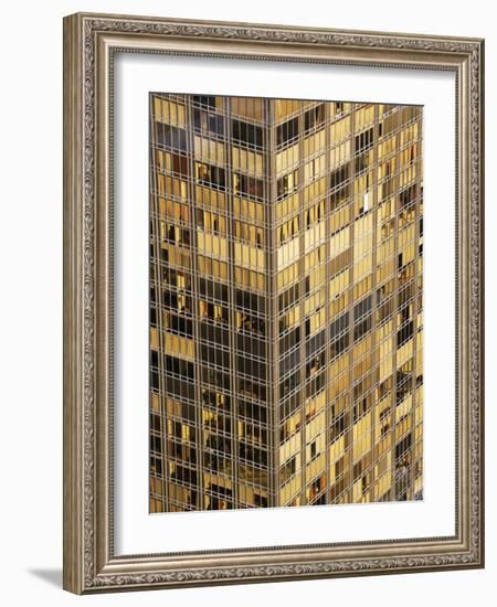 Midtown Manhattan Office Building-David Jay Zimmerman-Framed Photographic Print