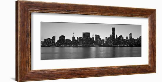 Midtown Manhattan skyline, NYC-Michel Setboun-Framed Giclee Print