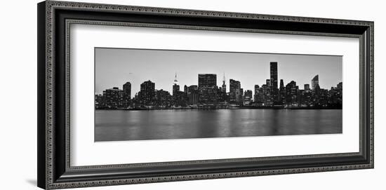 Midtown Manhattan skyline, NYC-Michel Setboun-Framed Giclee Print