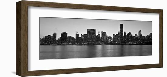 Midtown Manhattan skyline, NYC-Michel Setboun-Framed Giclee Print