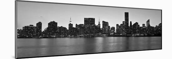 Midtown Manhattan skyline, NYC-Michel Setboun-Mounted Giclee Print