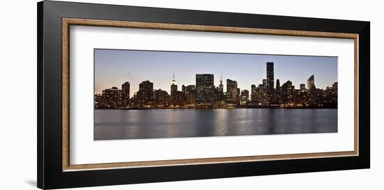 Midtown Manhattan skyline, NYC-Michel Setboun-Framed Giclee Print