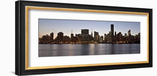 Midtown Manhattan skyline, NYC-Michel Setboun-Framed Giclee Print