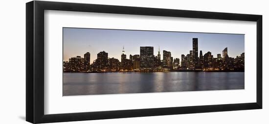 Midtown Manhattan skyline, NYC-Michel Setboun-Framed Giclee Print