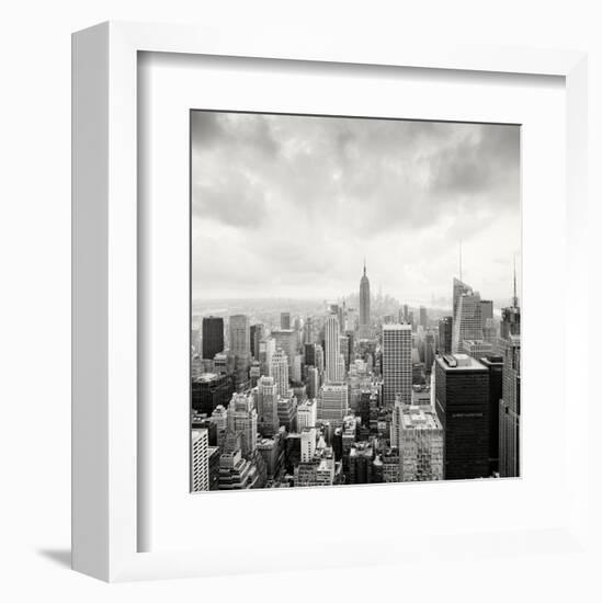 Midtown Manhattan, Study 1, New York City, 2013-Marcin Stawiarz-Framed Art Print