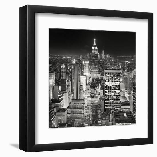 Midtown Manhattan, Study 2, New York City, 2013-Marcin Stawiarz-Framed Art Print