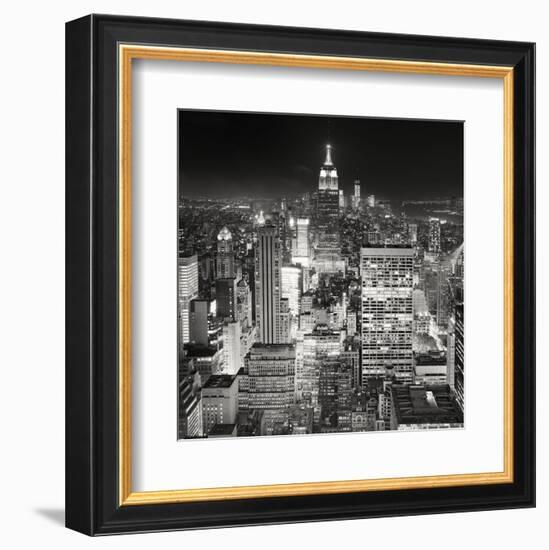 Midtown Manhattan, Study 2, New York City, 2013-Marcin Stawiarz-Framed Art Print