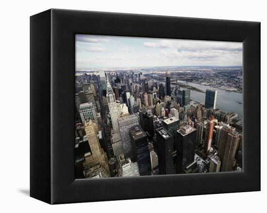 Midtown Manhattan-David Jay Zimmerman-Framed Premier Image Canvas