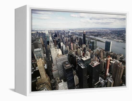 Midtown Manhattan-David Jay Zimmerman-Framed Premier Image Canvas