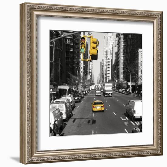 Midtown, New York-Dominique Obadia-Framed Art Print