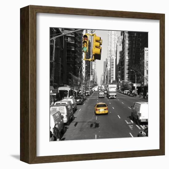 Midtown, New York-Dominique Obadia-Framed Art Print