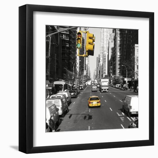 Midtown, New York-Dominique Obadia-Framed Art Print