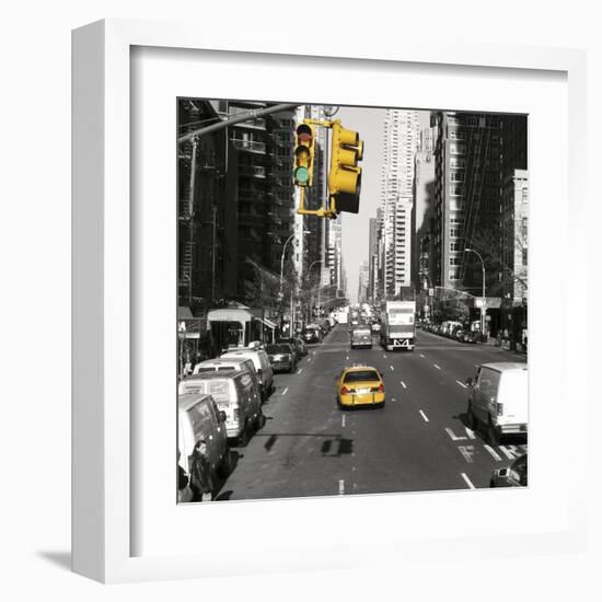 Midtown, New York-Dominique Obadia-Framed Art Print