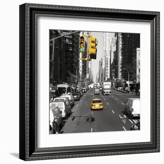 Midtown, New York-Dominique Obadia-Framed Art Print