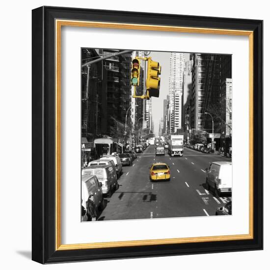 Midtown, New York-Dominique Obadia-Framed Art Print