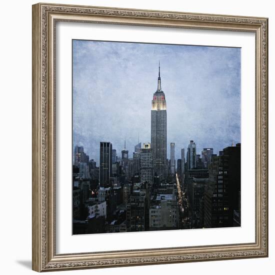 Midtown Rooftops-Pete Kelly-Framed Giclee Print