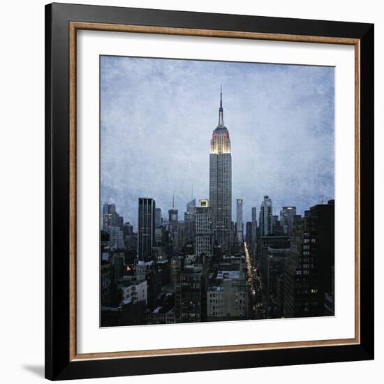 Midtown Rooftops-Pete Kelly-Framed Giclee Print