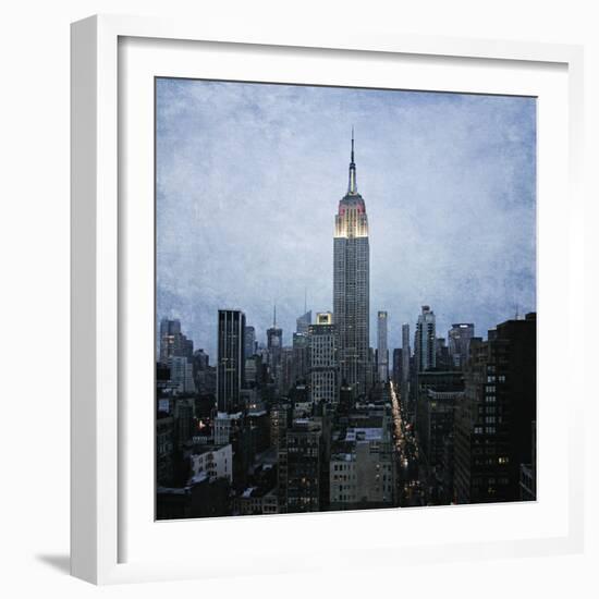 Midtown Rooftops-Pete Kelly-Framed Giclee Print