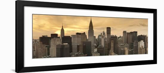 Midtown Skyline with Chrysler Building and Empire State Building, Manhattan, New York City, USA-Jon Arnold-Framed Photographic Print