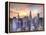 Midtown Skyline with Chrysler Building and Empire State Building, Manhattan, New York City, USA-Jon Arnold-Framed Premier Image Canvas