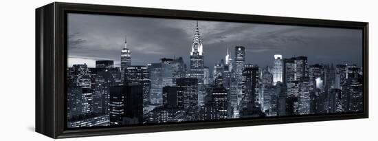 Midtown Skyline with Chrysler Building and Empire State Building, Manhattan, New York City, USA-Jon Arnold-Framed Premier Image Canvas