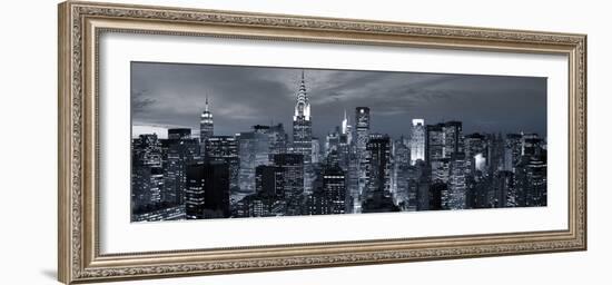 Midtown Skyline with Chrysler Building and Empire State Building, Manhattan, New York City, USA-Jon Arnold-Framed Photographic Print