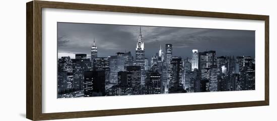 Midtown Skyline with Chrysler Building and Empire State Building, Manhattan, New York City, USA-Jon Arnold-Framed Photographic Print