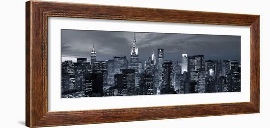 Midtown Skyline with Chrysler Building and Empire State Building, Manhattan, New York City, USA-Jon Arnold-Framed Photographic Print